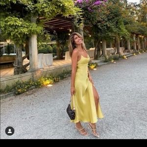 ZARA brand new satin lingerie dress